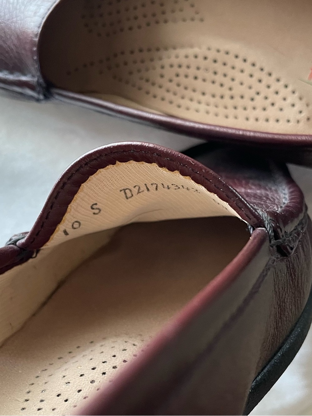 SAS Women's Antique Wine Leather Simplify Slip-On Loafers Women’s 10* - Picture 6 of 7